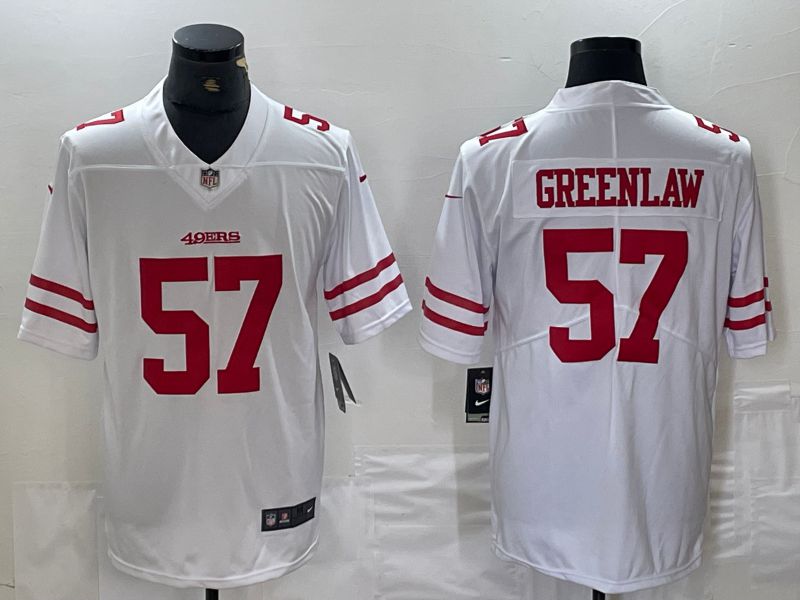 Men San Francisco 49ers #57 Greenlaw White 2024 Nike Vapor Untouchable Limited NFL Jersey->->NFL Jersey